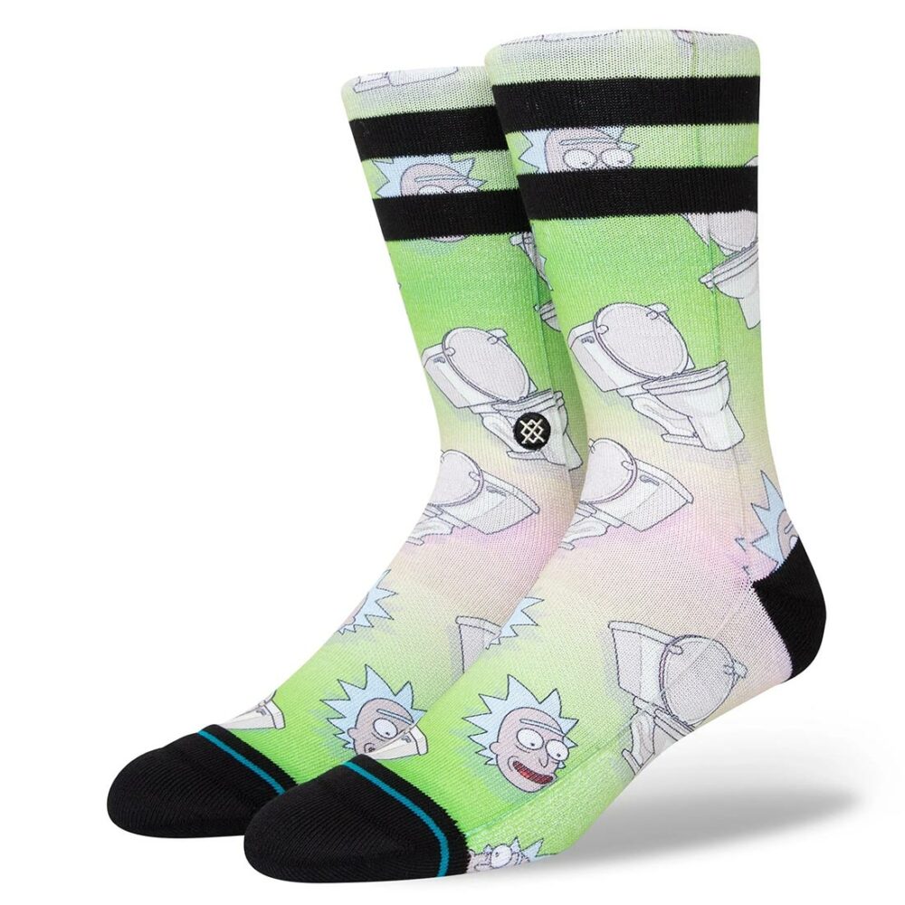 Stance The Seat Crew Socks - Green