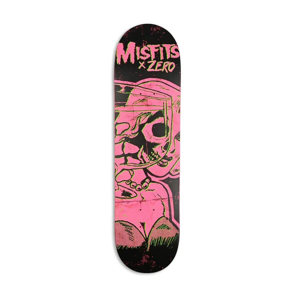 Zero x Misfits Die Die Darling Skateboard Deck