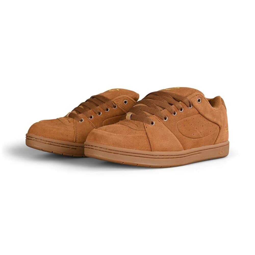 eS Penny Accel OG RS Skate Shoes - Brown-Gum