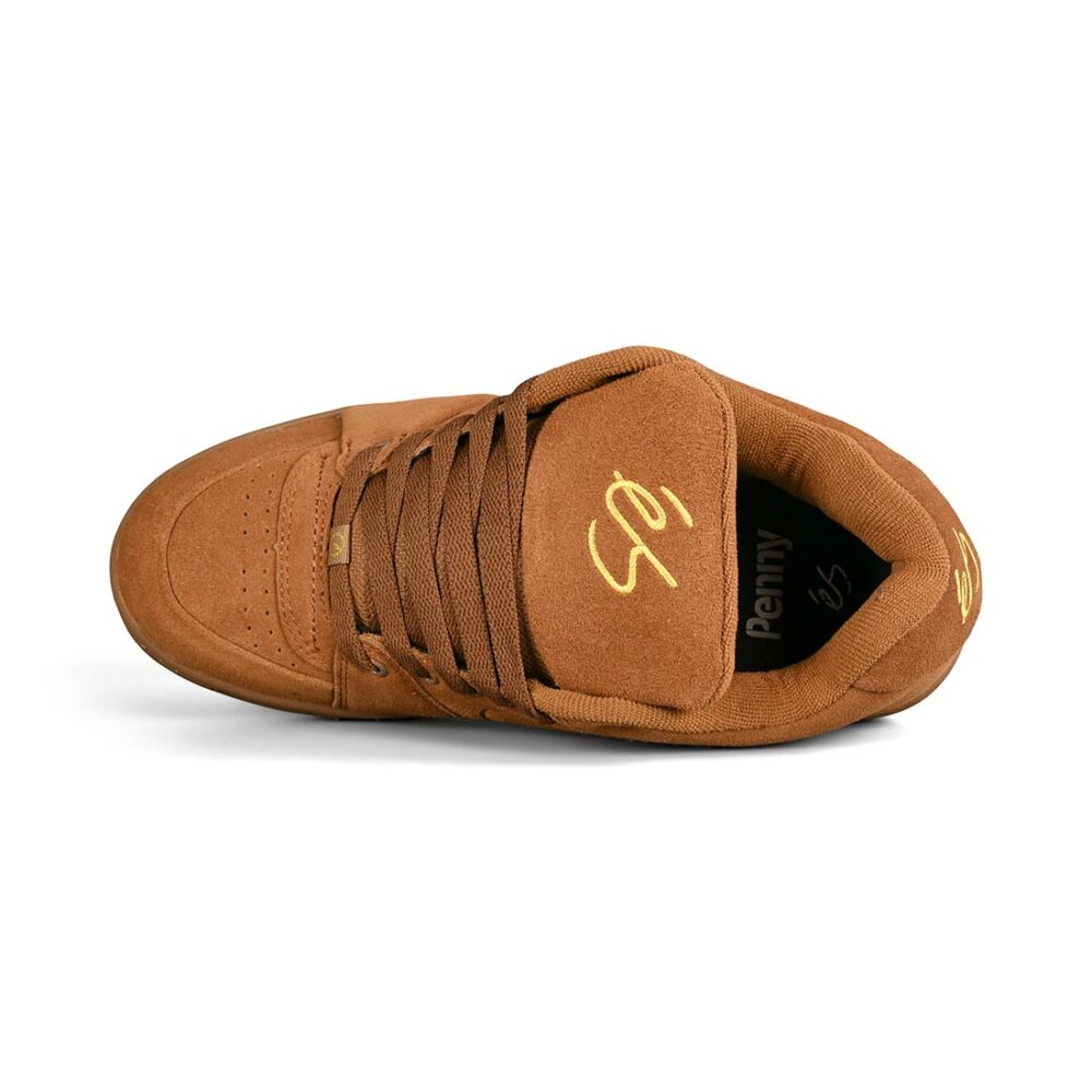 eS Penny Accel OG RS Skate Shoes - Brown-Gum