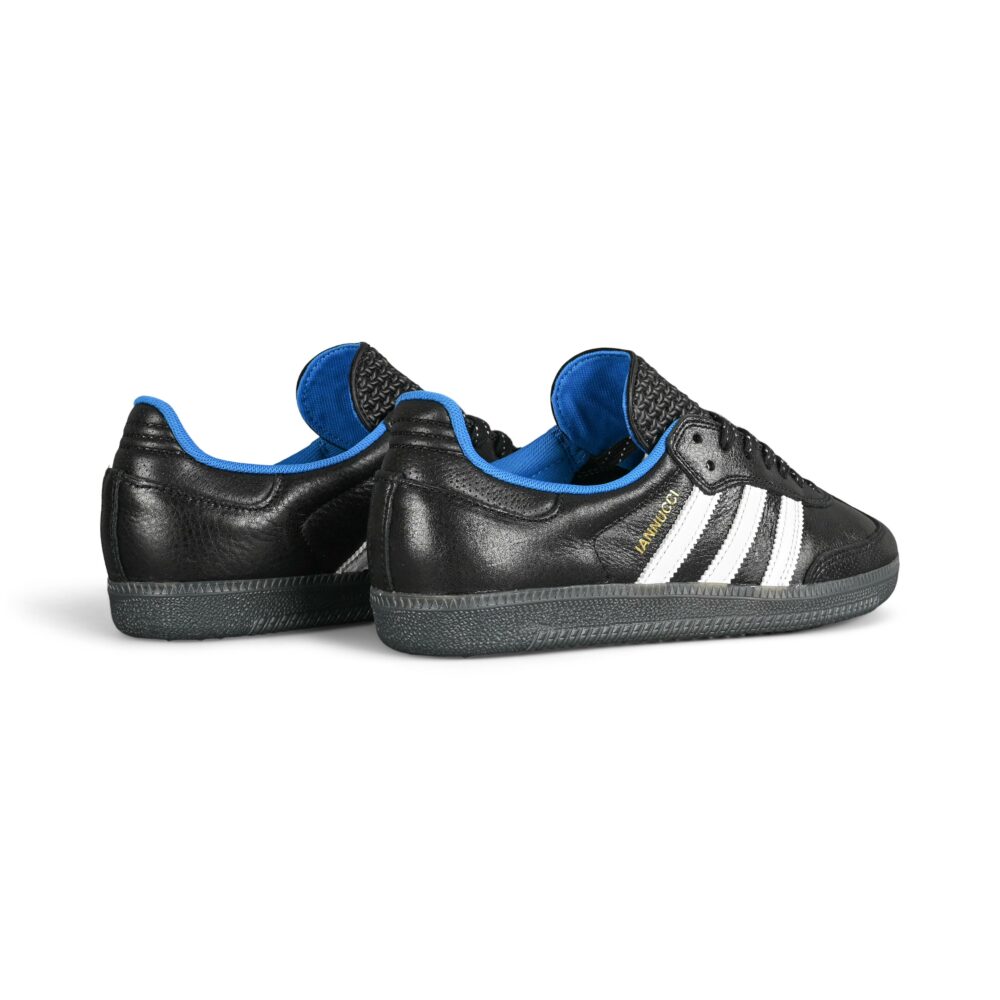 Adidas Gino Samba ADV RYR Skate Shoes - Core Black/White/Bluebird