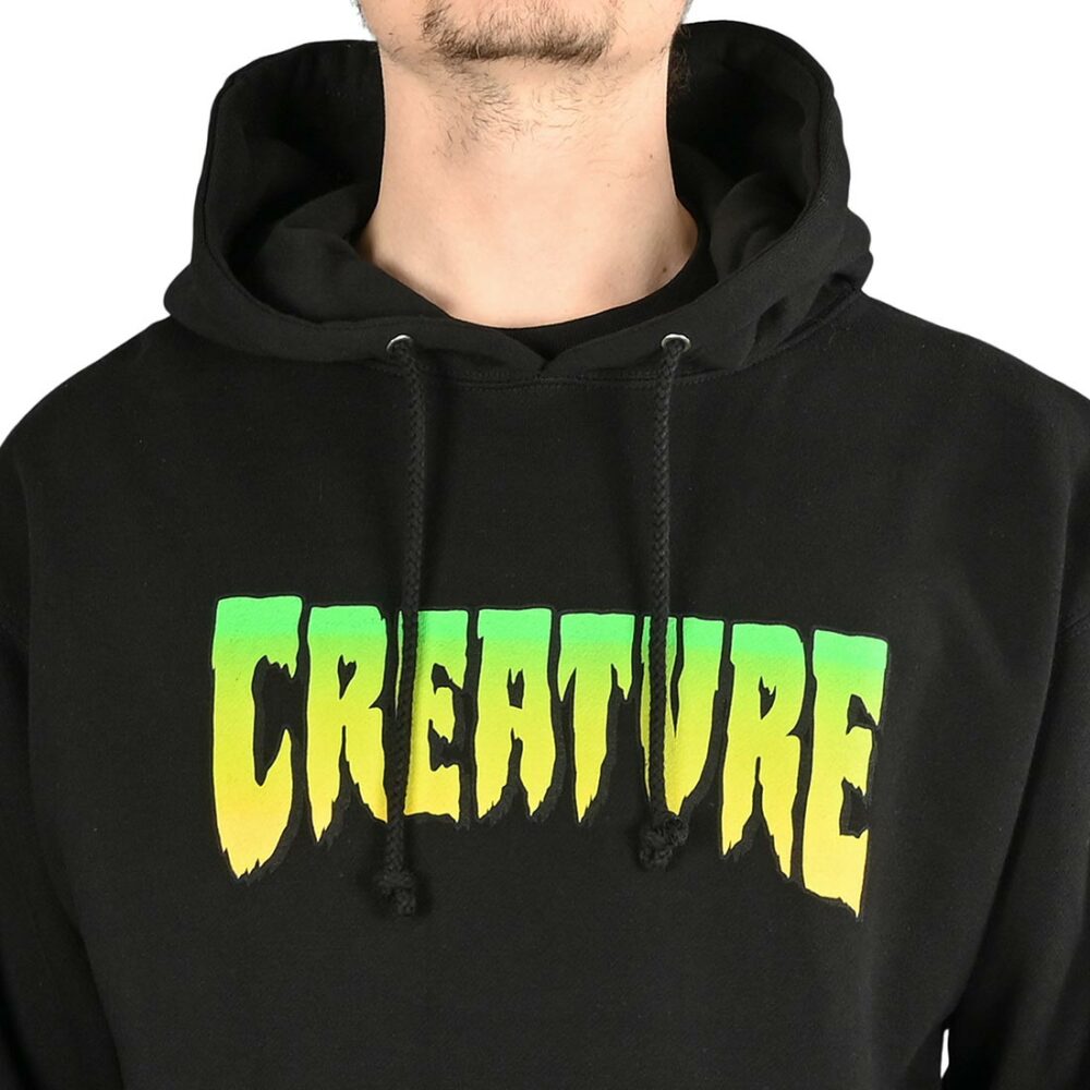 Creature Logo Pullover Hoodie - Black