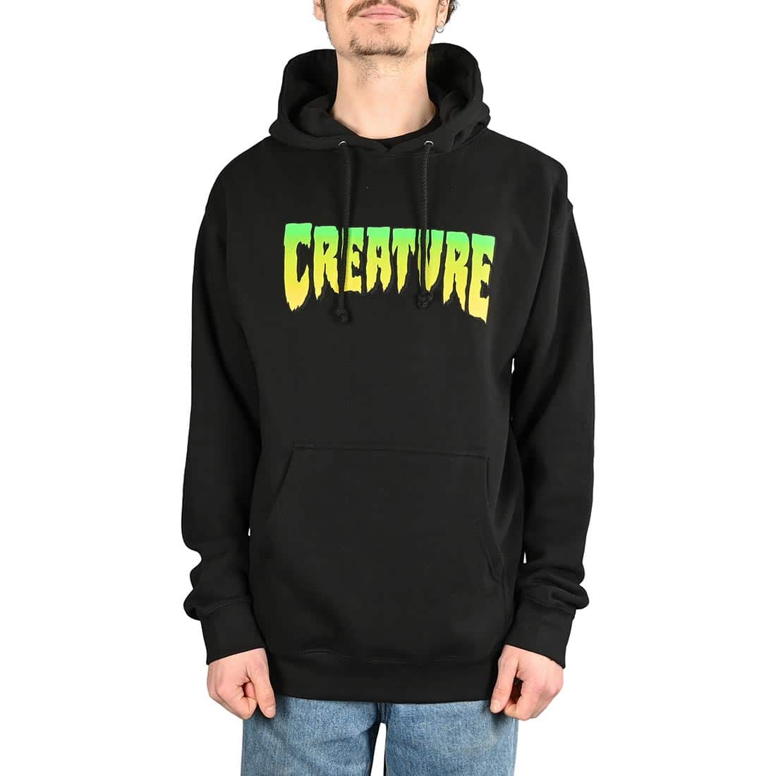 Creature Logo Pullover Hoodie - Black