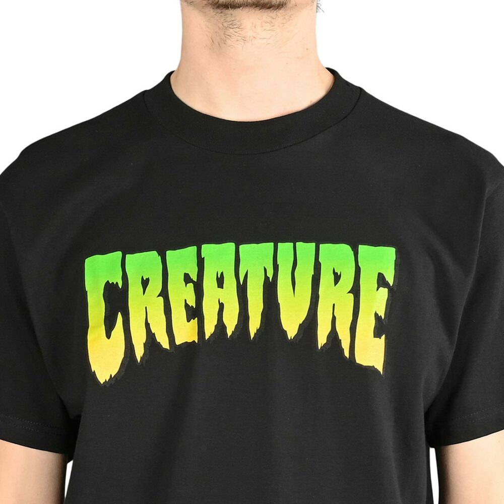 Creature Logo S/S T-Shirt - Black