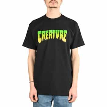 Creature Logo S/S T-Shirt - Black