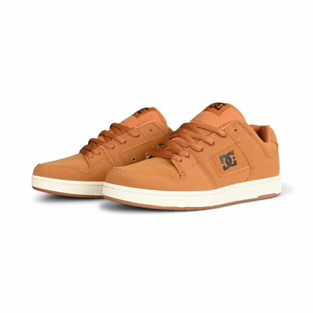 DC Manteca 4 Skate Shoes - Dark Chocolate/Wheat/Gum