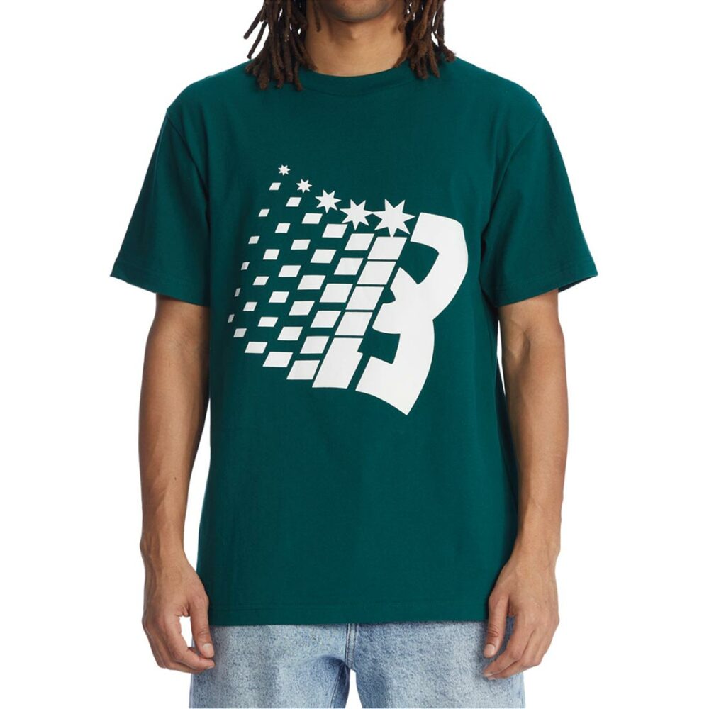 DC x Bronze 56k Star S/S T-Shirt - Green