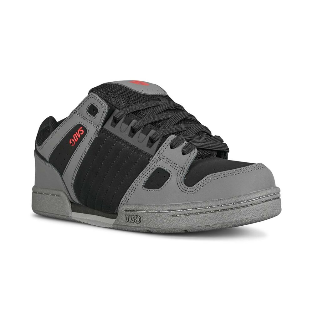 DVS Celsius Skate Shoes - Black/Charcoal/Red (Copy)
