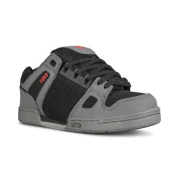 DVS Celsius Skate Shoes - Black-Charcoal-Red