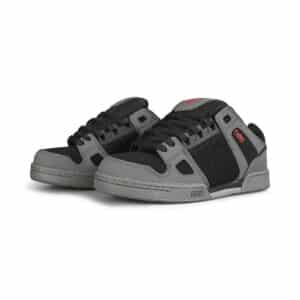 DVS Celsius Skate Shoes - Black/Charcoal/Red