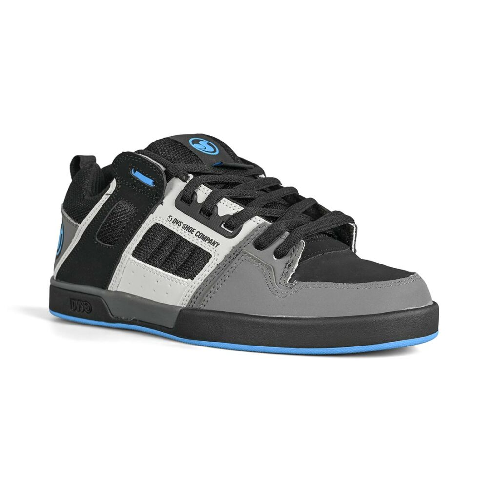 DVS Comanche 2-0 Skate Shoes - Charcoal-Black-Blue