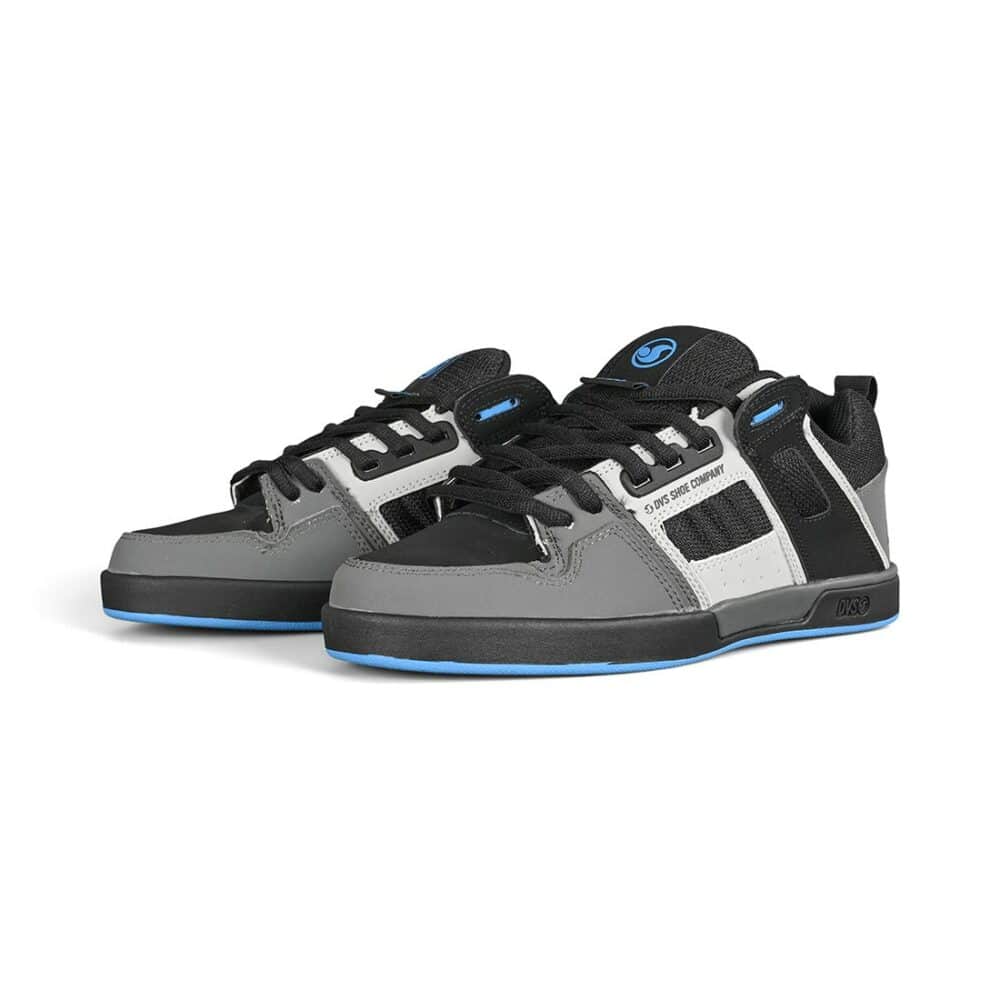 DVS Comanche 2-0 Skate Shoes - Charcoal-Black-Blue