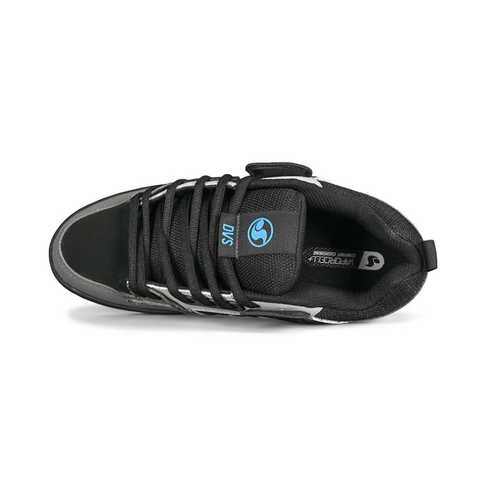 DVS Comanche 2-0 Skate Shoes - Charcoal-Black-Blue