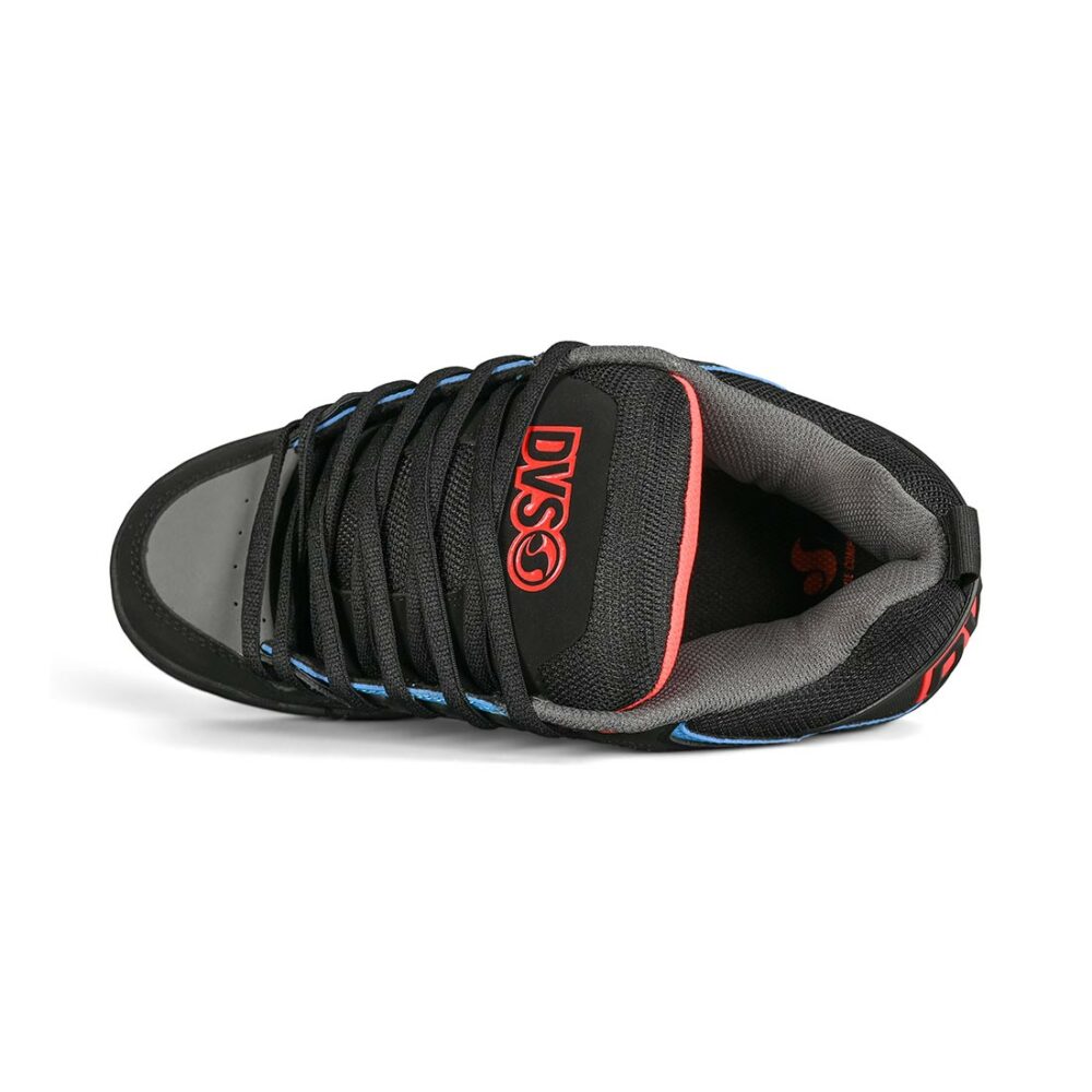 DVS Comanche Skate Shoes - Black/Blue/Red