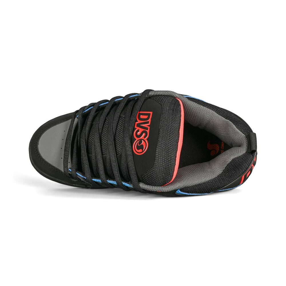 DVS Comanche Skate Shoes - Black-Blue-Red