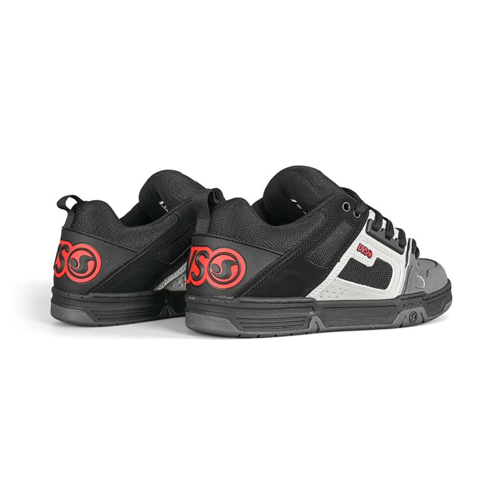 DVS Comanche Skate Shoes - Black-Grey-Red