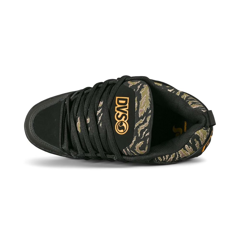 DVS Comanche Skate Shoes - Black-Jungle Camo