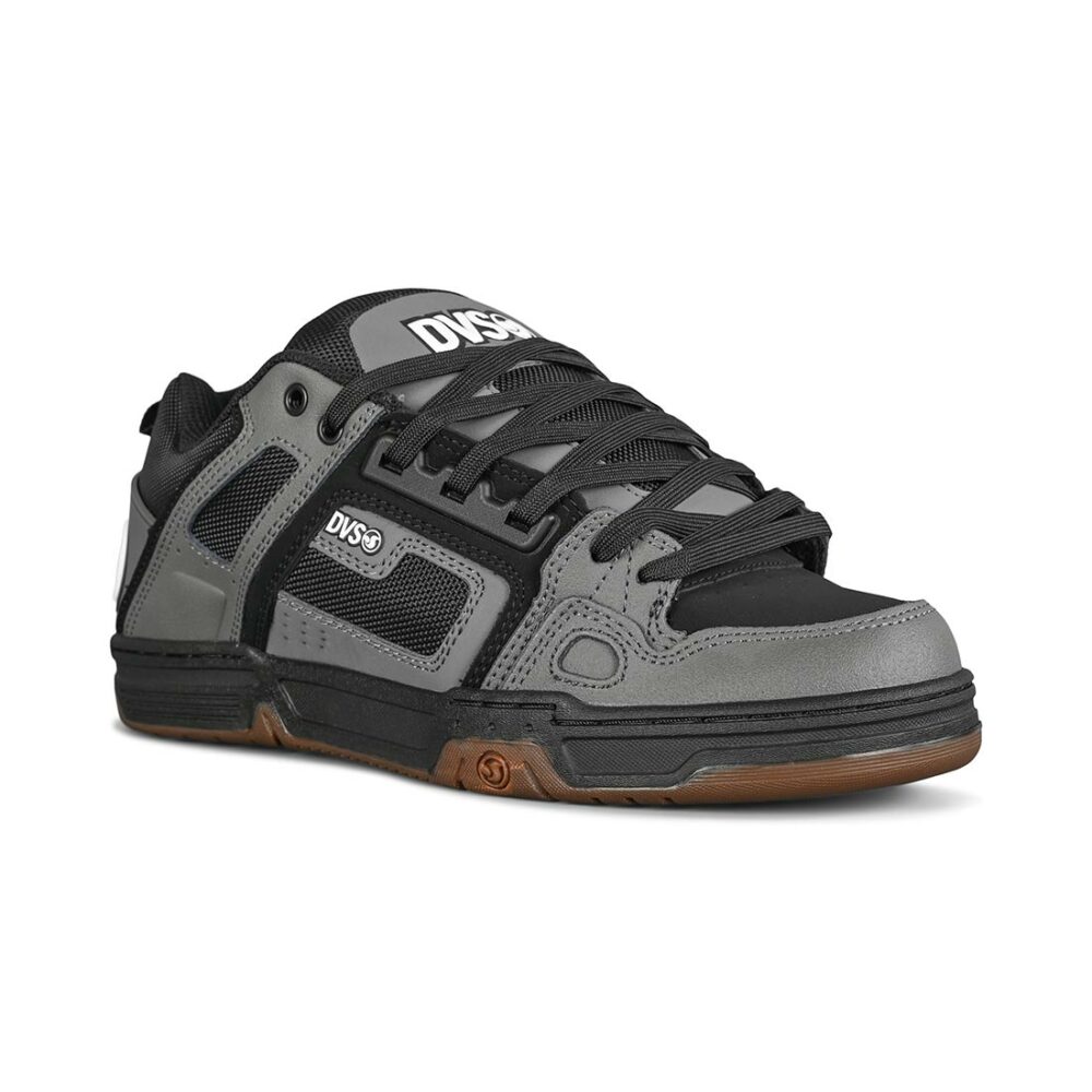 DVS Comanche Skate Shoes - Charcoal/Black/White