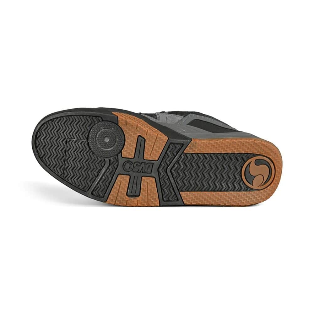 DVS Devious Skate Shoes - Charcoal/Black/Gold