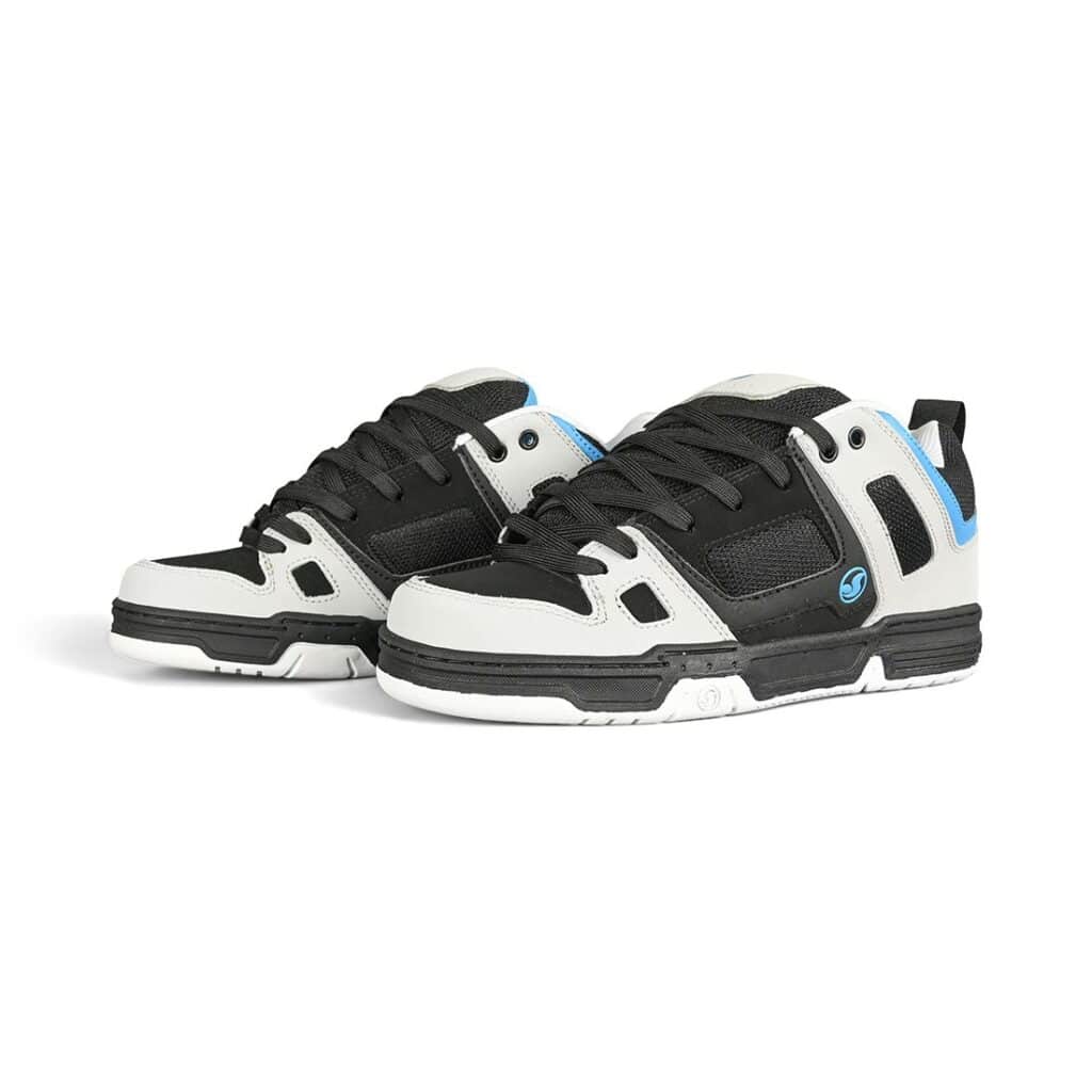 DVS Gambol Skate Shoes Grey/Black/Blue Supereight