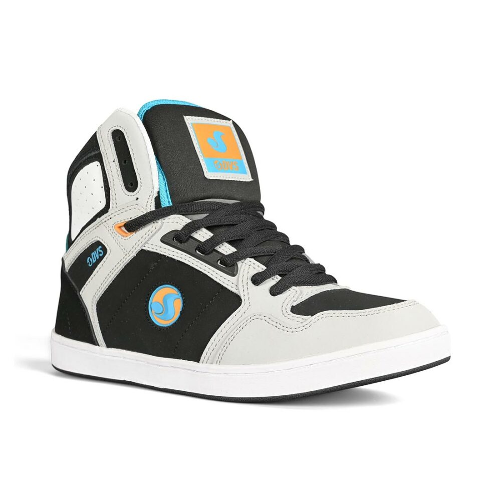 DVS Honcho High-Top Skate Shoes - Grey/Black/Blue