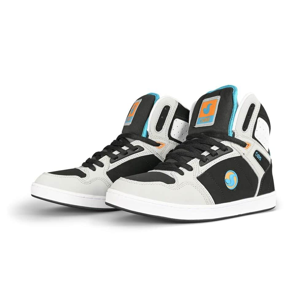 DVS Honcho High-Top Skate Shoes - Grey/Black/Blue