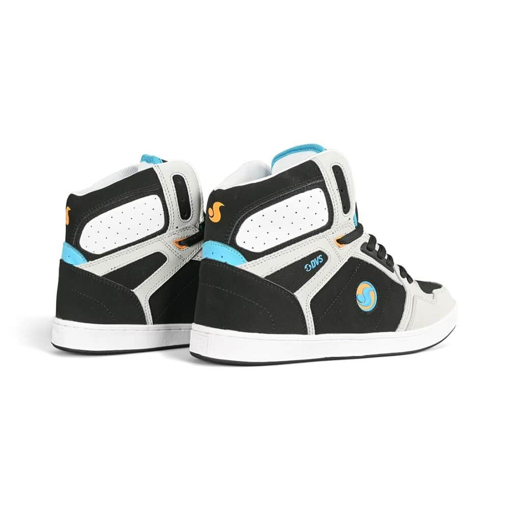 DVS Honcho High-Top Skate Shoes - Grey-Black-Blue