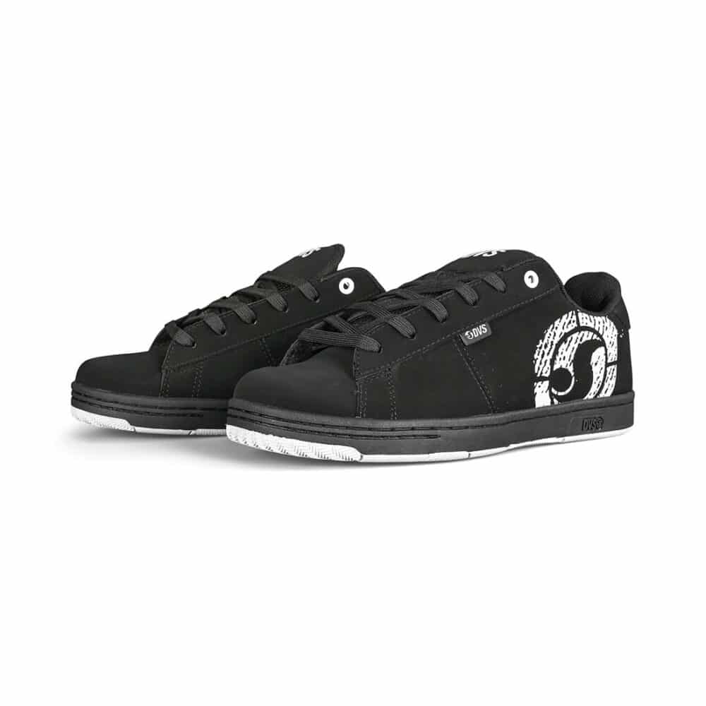 DVS Revival 3-0 Skate Shoes - Black-White-Black