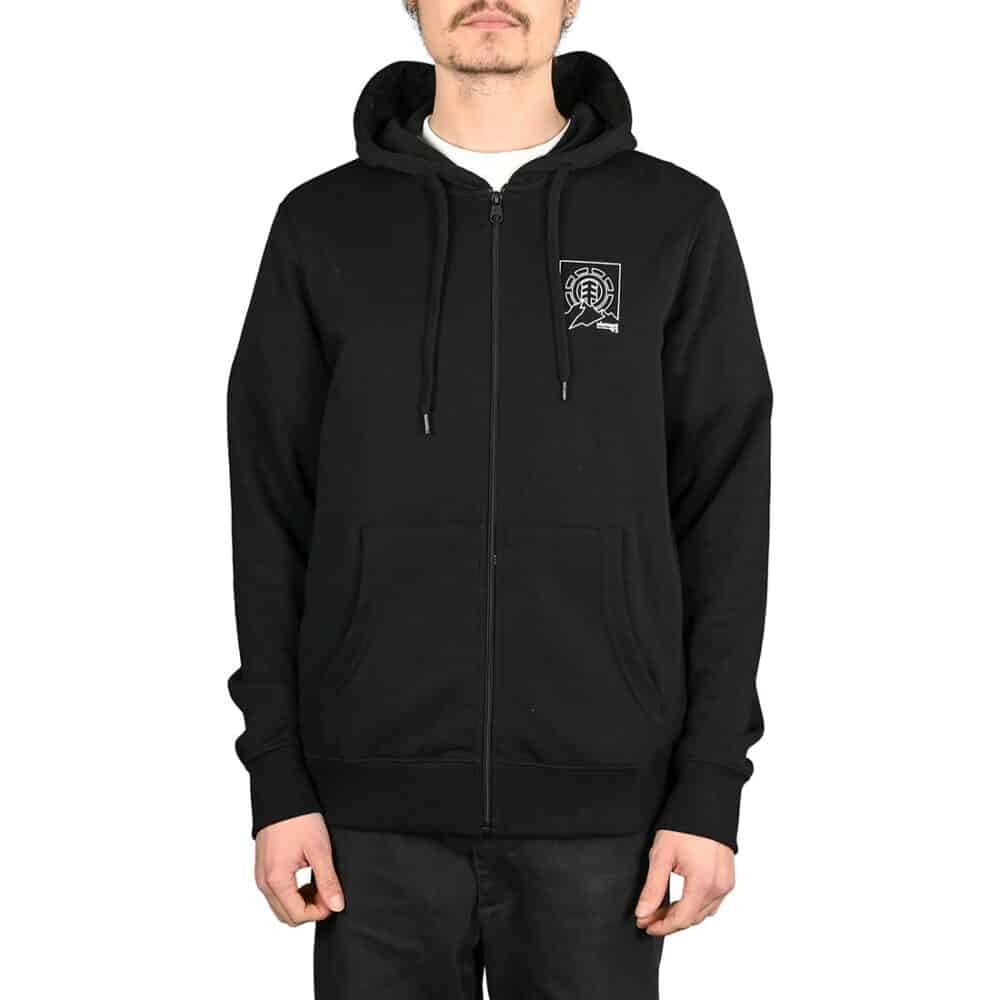 Element Ursa Zip-Up Hoodie - Black