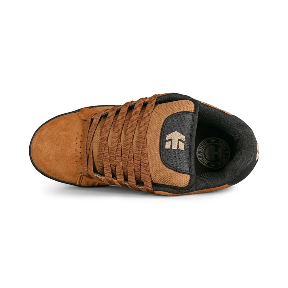 Etnies Fader Skate Shoes - Brown-Black-Tan