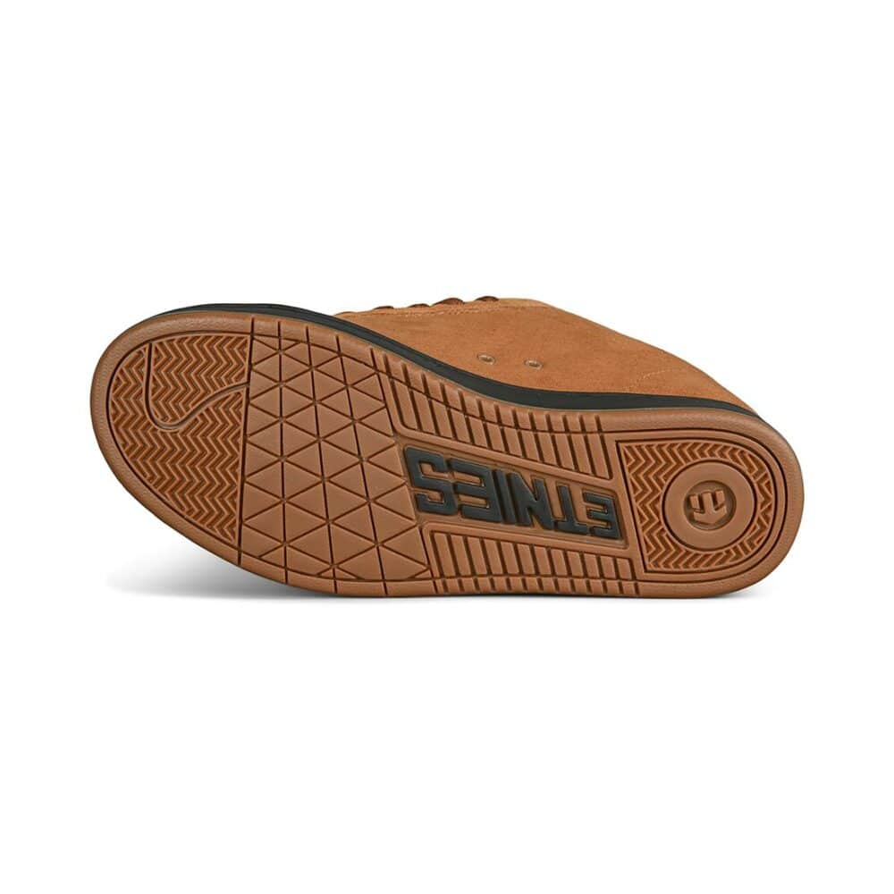 Etnies Fader Skate Shoes - Brown-Black-Tan