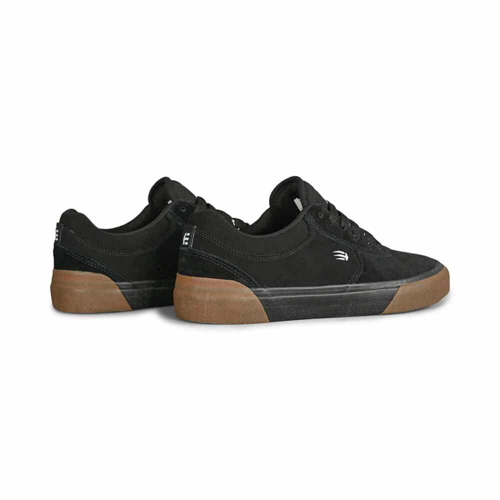 Etnies Joslin Vulc Skate Shoes - Black/Gum/Silver