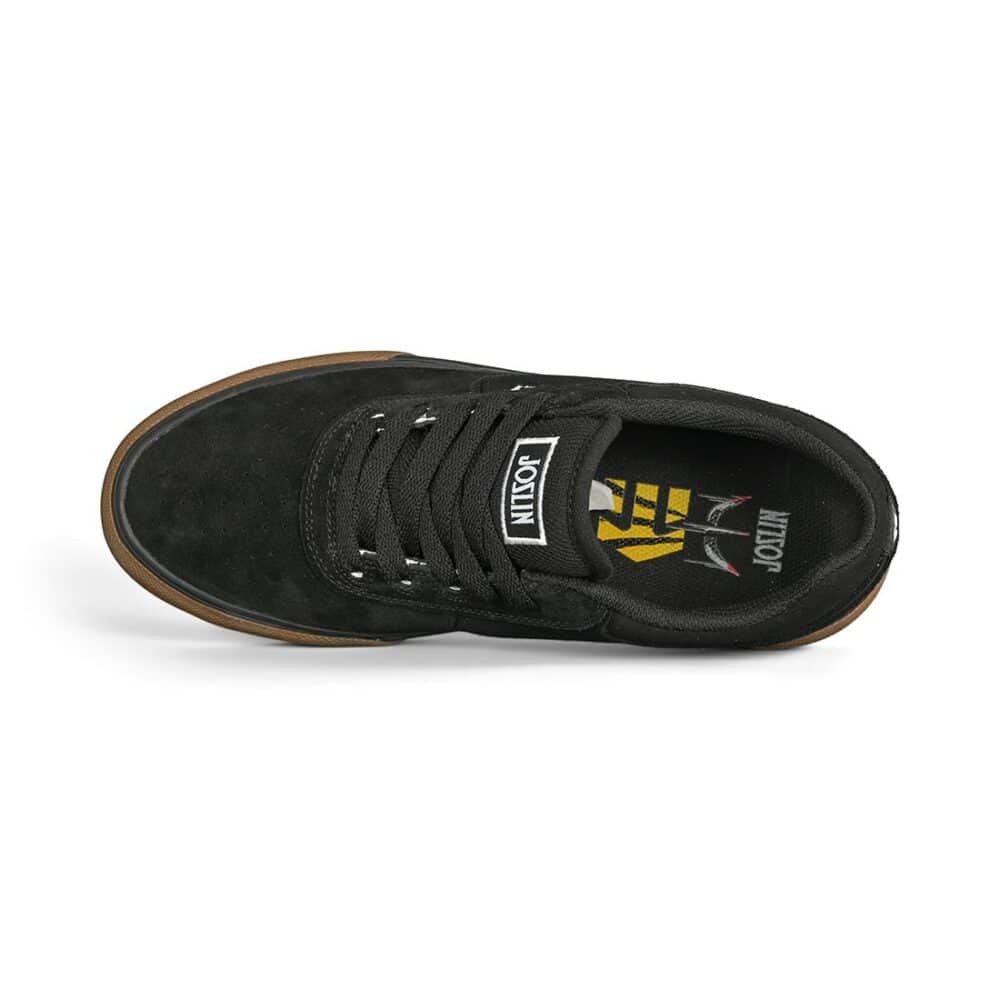 Etnies Joslin Vulc Skate Shoes - Black/Gum/Silver