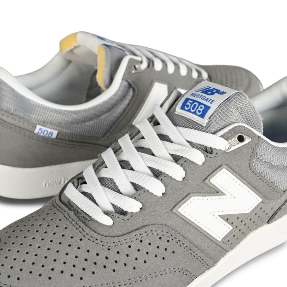 New Balance Numeric 508 Westgate Skate Shoes - Grey/White