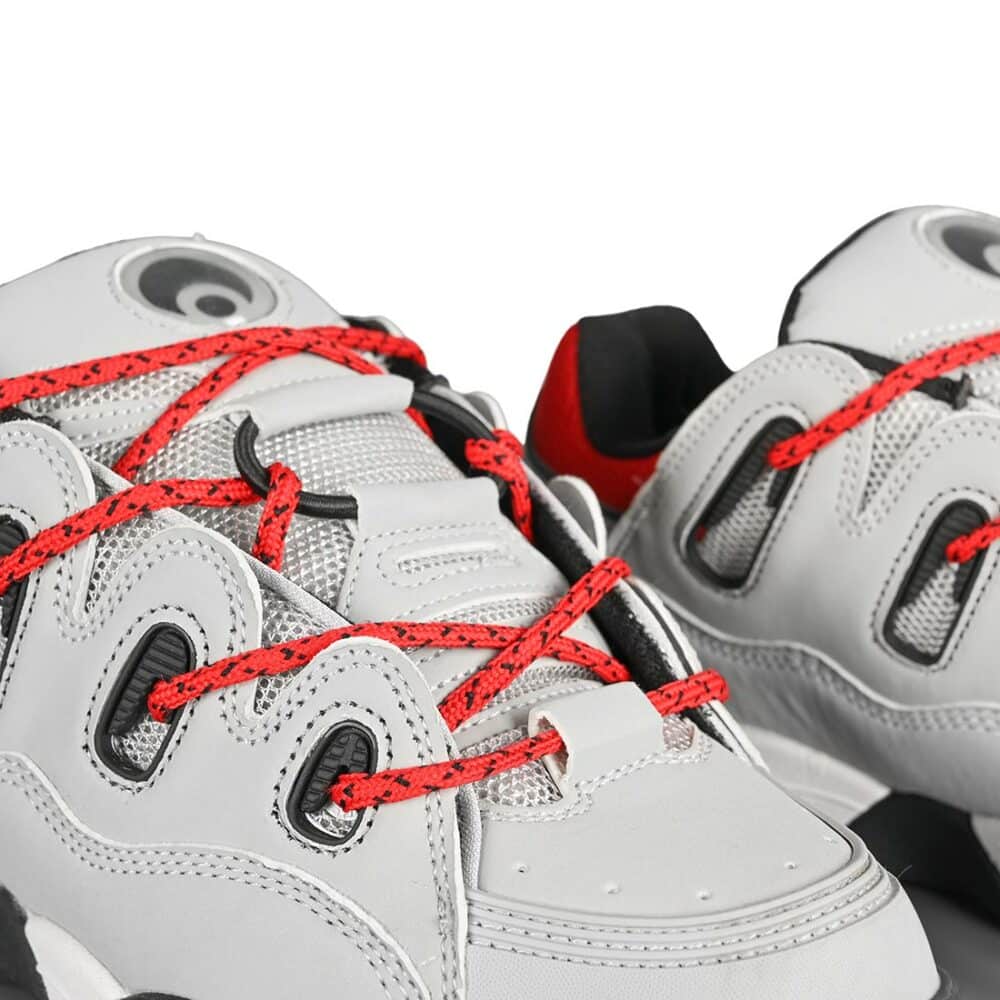 Osiris D3 OG Skate Shoes - Grey/Black/Red