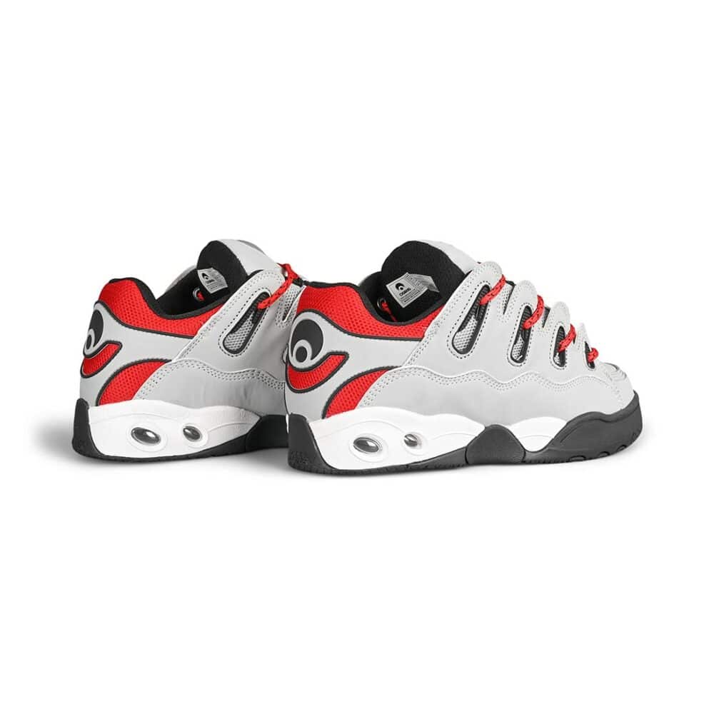 Osiris D3 OG Skate Shoes - Grey/Black/Red