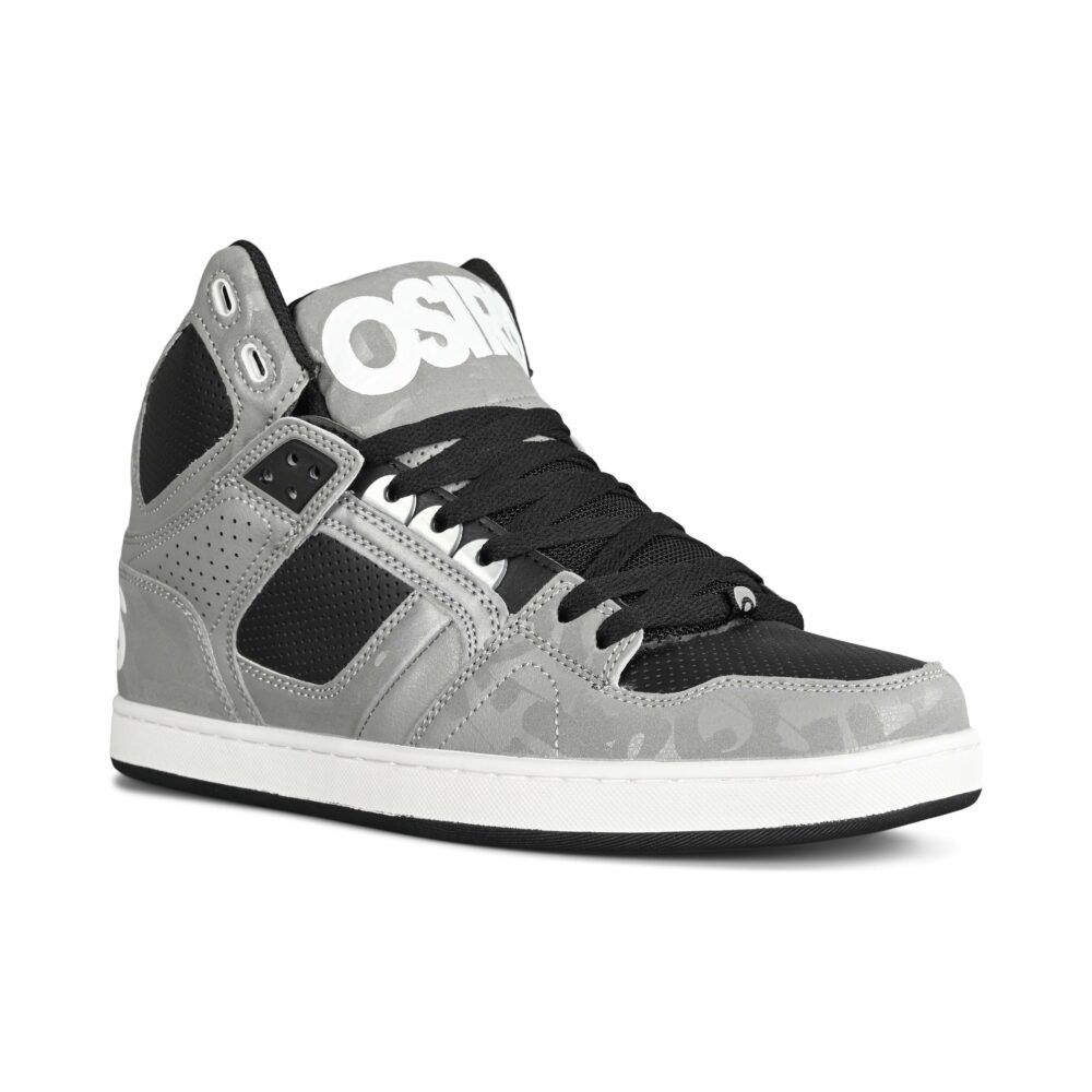 Osiris NYC 83 CLK High Top Shoes - Grey/3M/Script