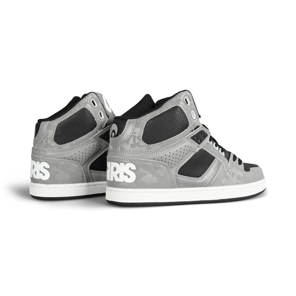 Osiris NYC 83 CLK High Top Shoes - Grey/3M/Script