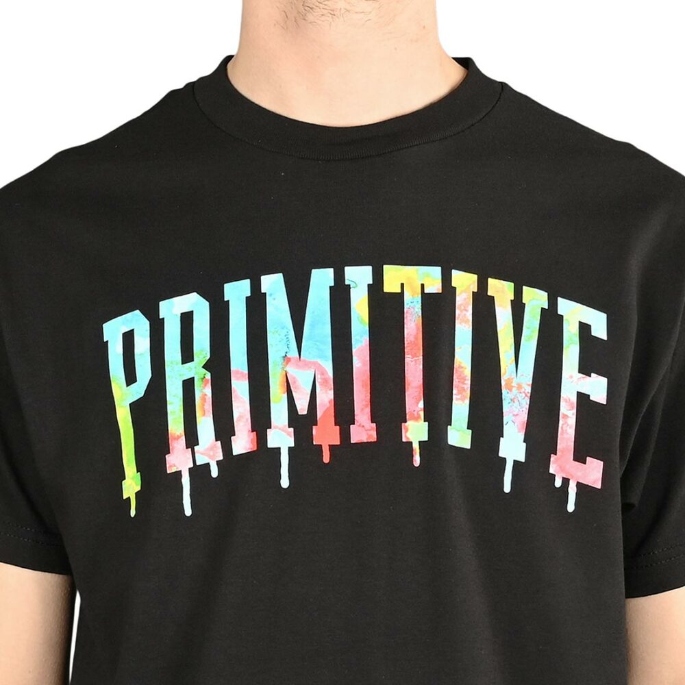 Primitive Collegiate Drip S/S T-Shirt - Black