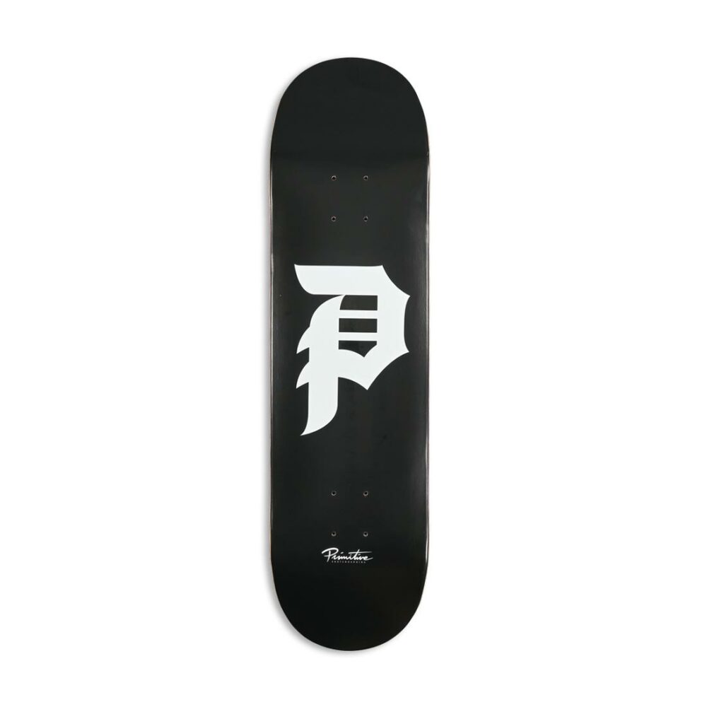 Primitive Dirty P Core Skateboard Deck - Black