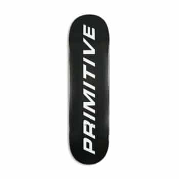 Primitive Euro Slant Core 8.25" Skateboard Deck - Black