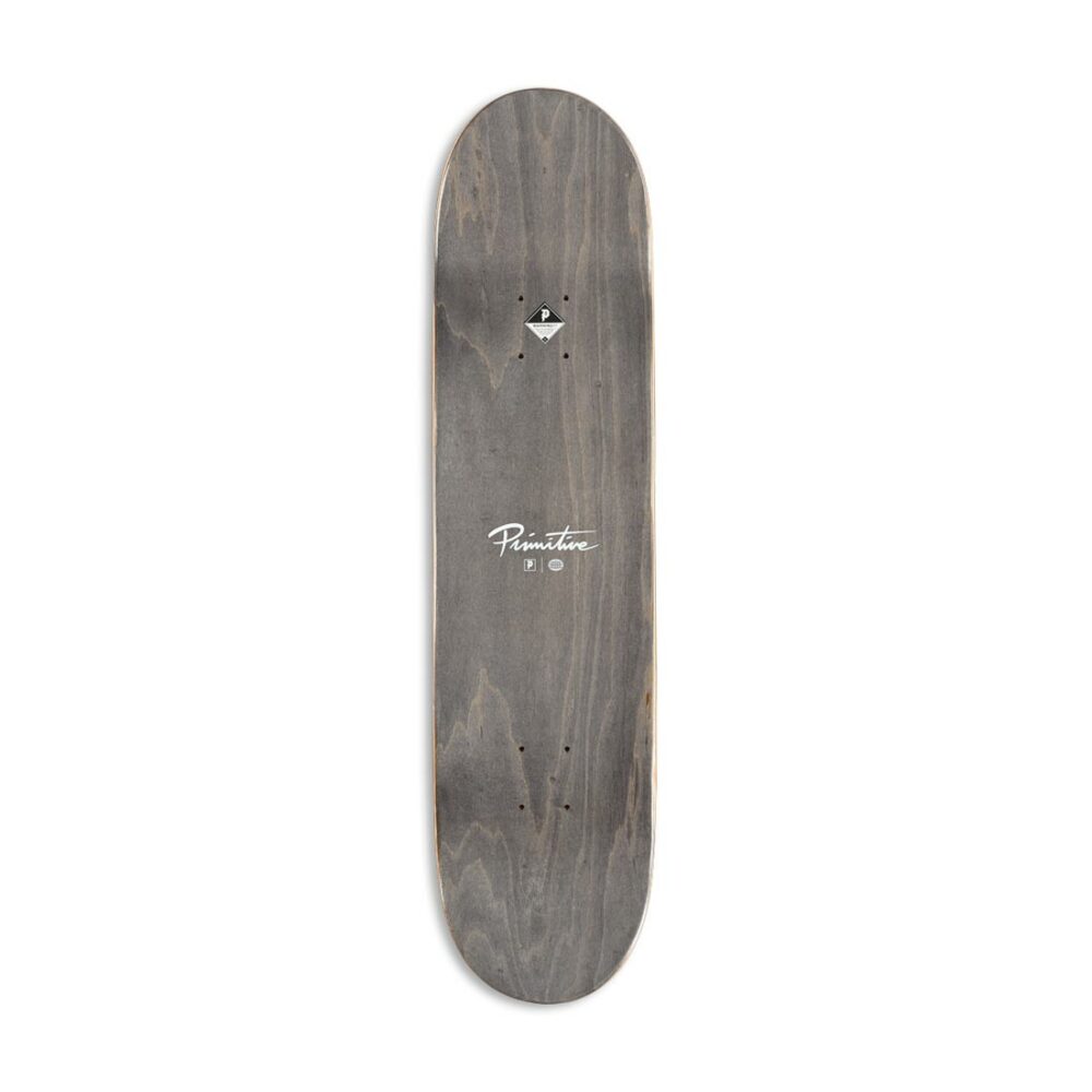 Primitive Nuevo Script Core 8" Skateboard Deck - Teal