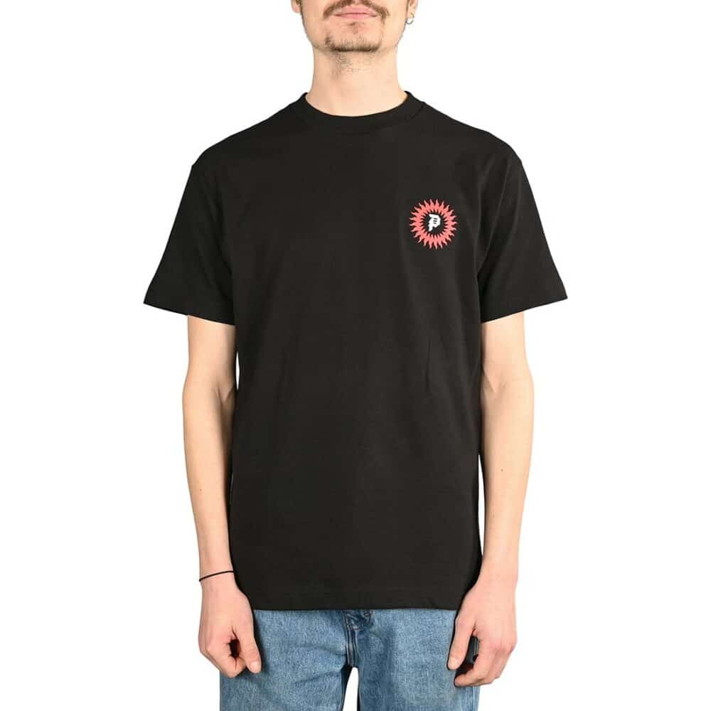 Primitive Red Cap S/S T-Shirt - Black