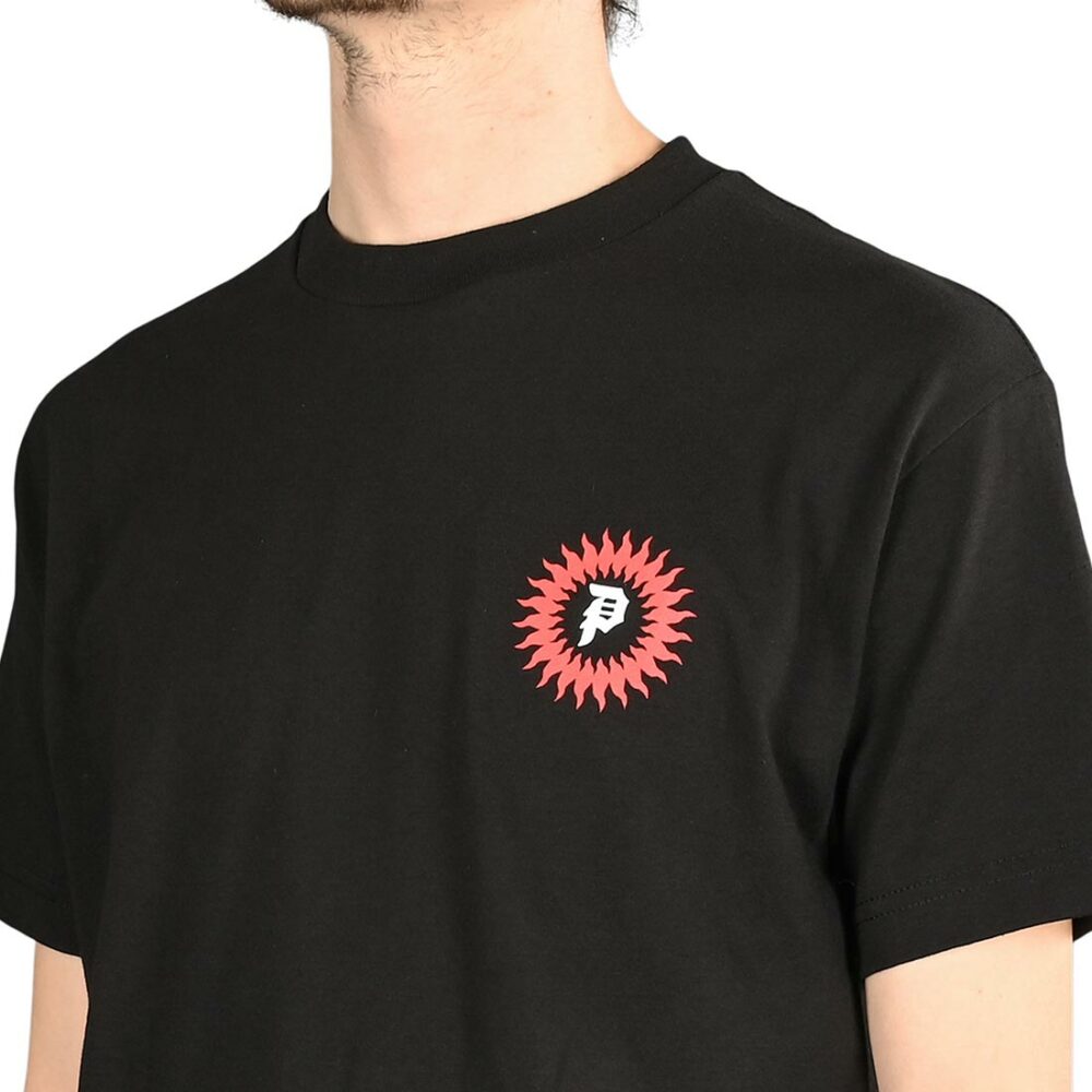 Primitive Red Cap S/S T-Shirt - Black