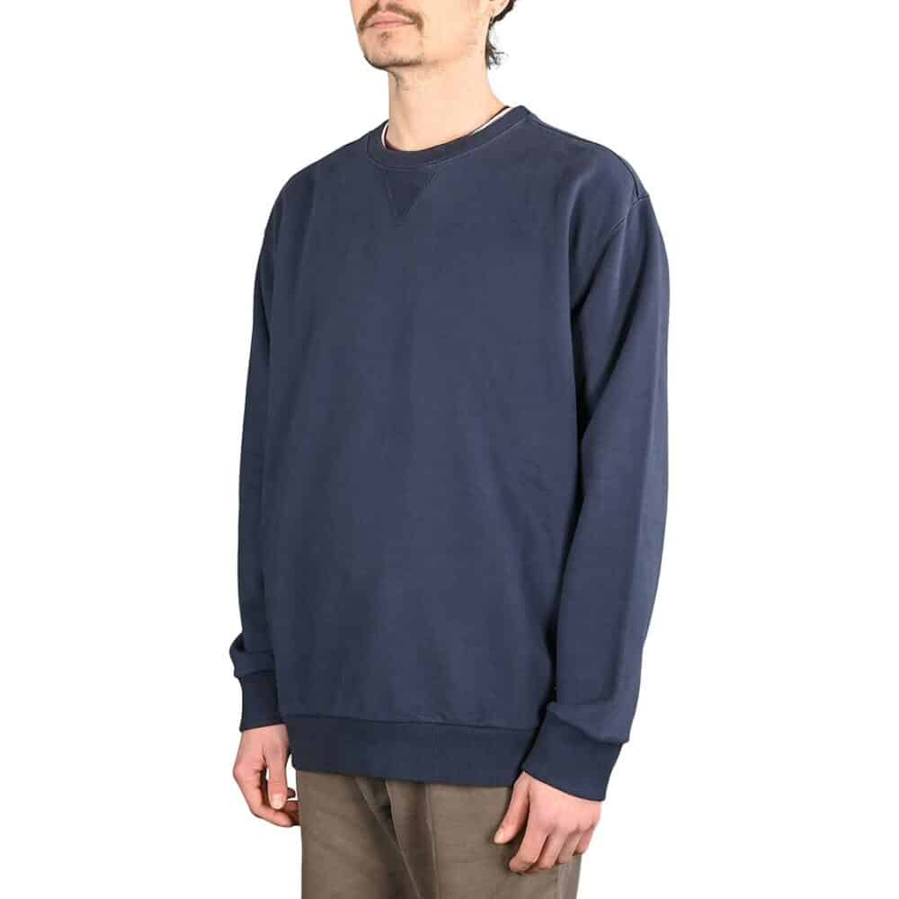 RVCA Reynold Pullover Crew Sweater - Navy