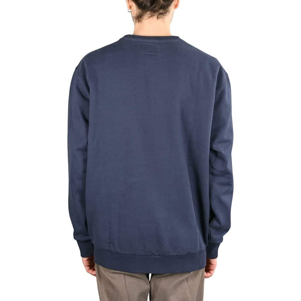 RVCA Reynold Pullover Crew Sweater - Navy