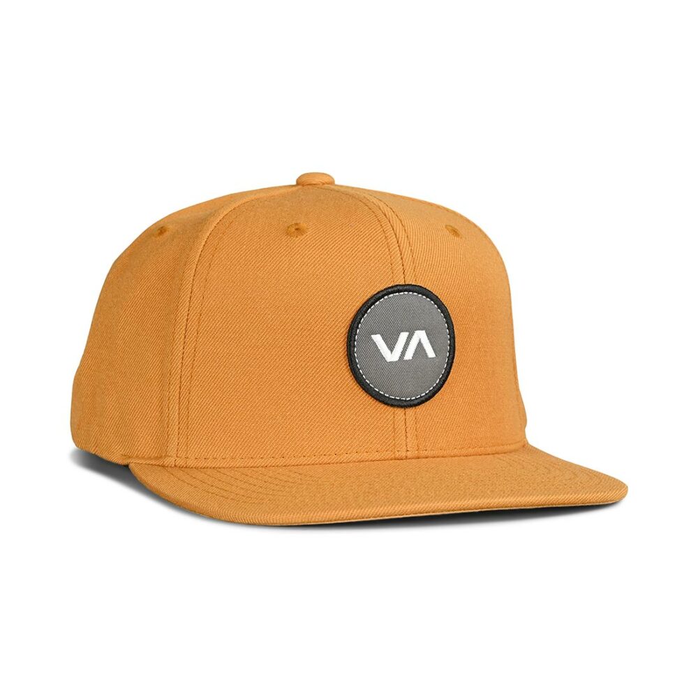 RVCA VA Patch Snapback Cap - Golden Rod