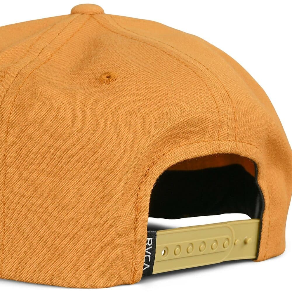 RVCA VA Patch Snapback Cap - Golden Rod