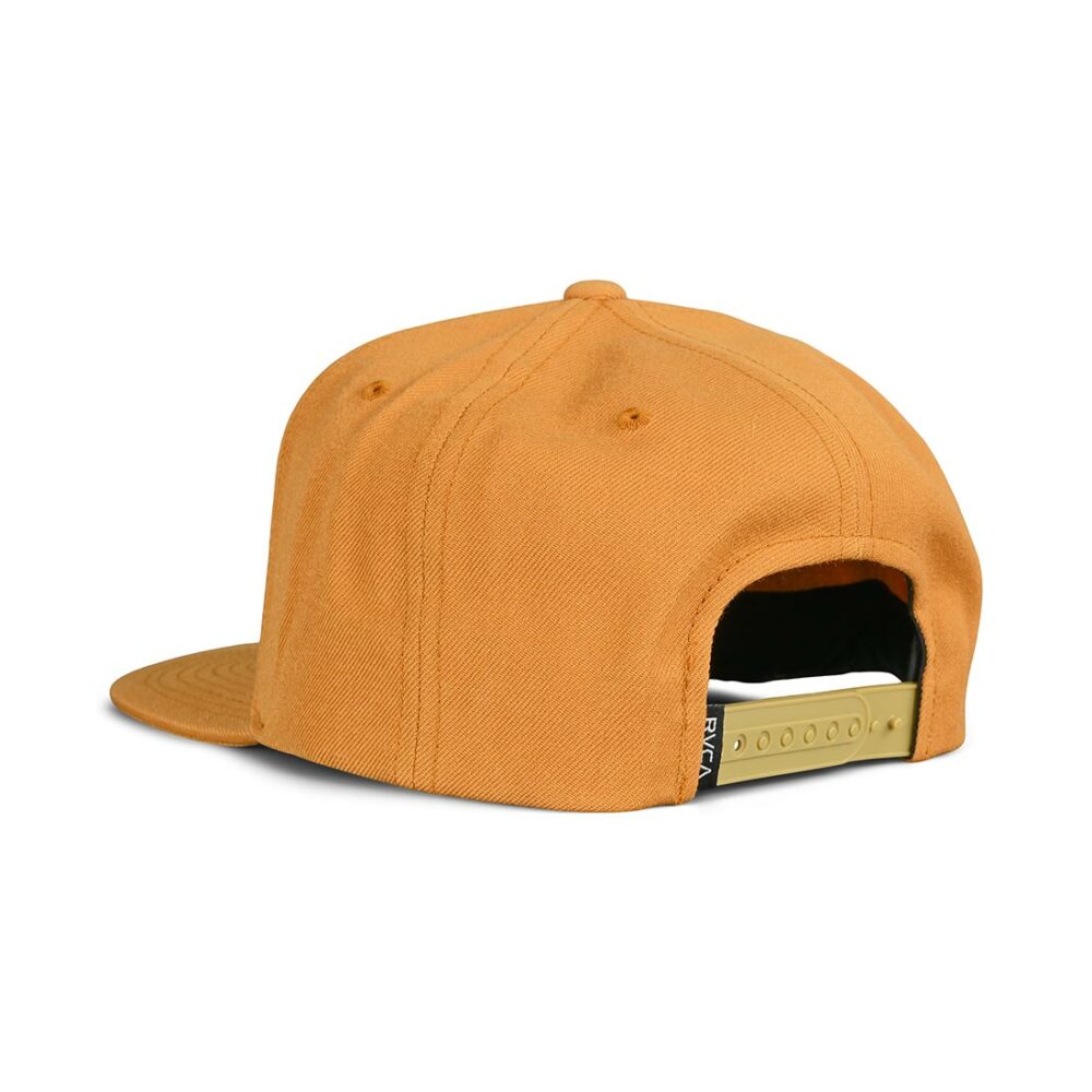 RVCA VA Patch Snapback Cap - Golden Rod