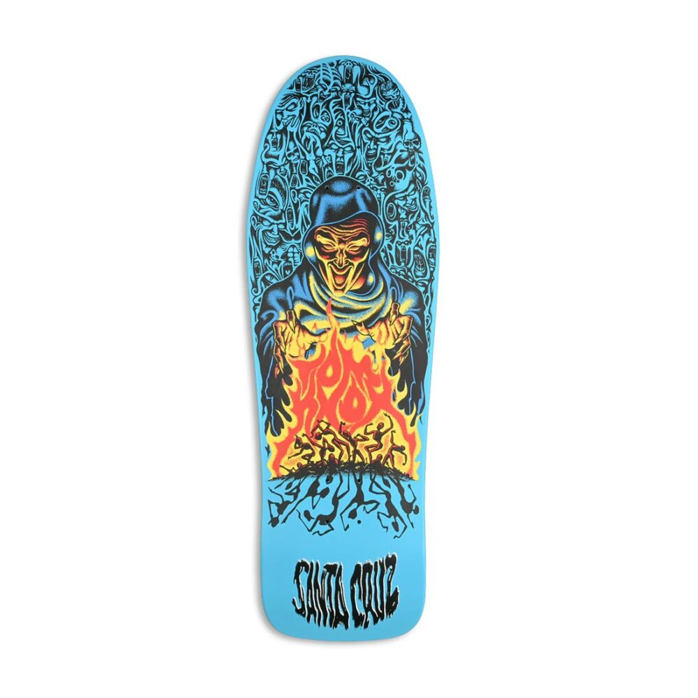 Santa Cruz Knox Firepit 10.07" Reissue Skateboard Deck
